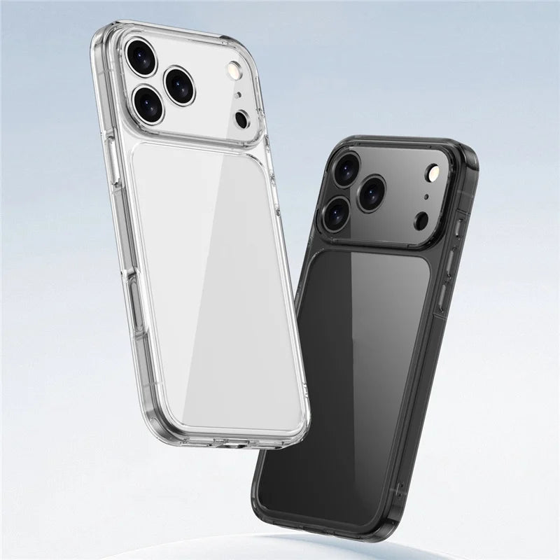 Capa Protetora Transparente Luxuosa para iPhone 17
